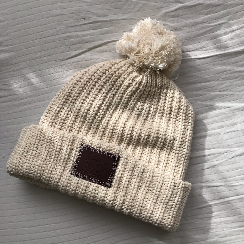 Love Your Melon Pom Beanie